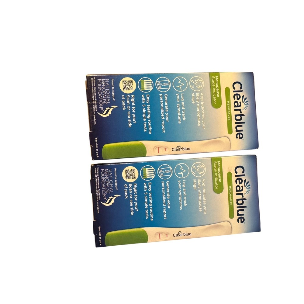 2 box 10 test sticks total Clearblue Menopause Stage Indicator New Exp 05/2026 - Picture 3 of 5